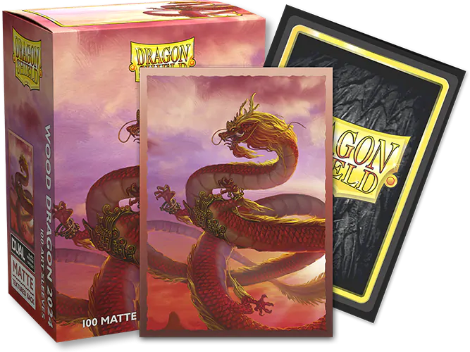 Dragon Shield 100 Art Year of the Dragon 2024 Standard