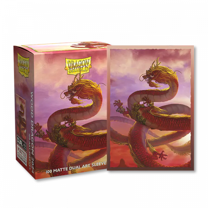 Dragon Shield 100 Art Year of the Dragon 2024 Standard
