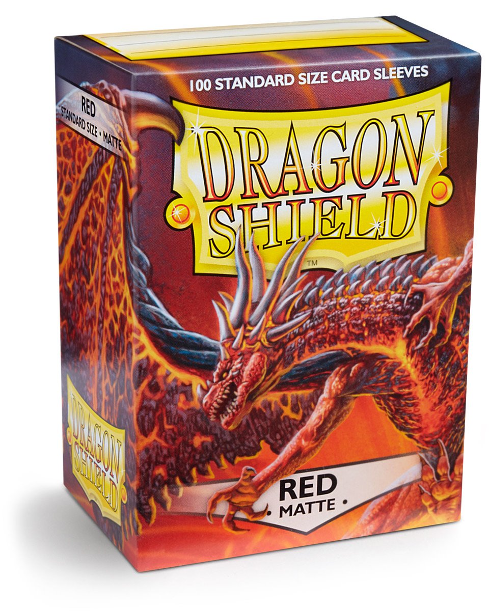Dragon Shield 100 Matte Red Standard