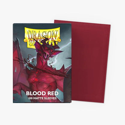 Dragon Shield 100 Matte Blood red Standard