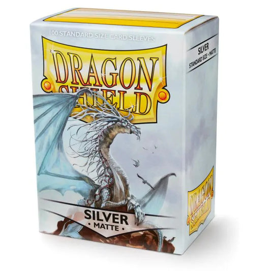 Dragon Shield 100 Matte Silver Standard