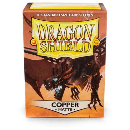 Dragon Shield 100 Matte Copper Standard