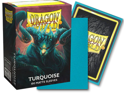 Dragon Shield 100 Matte Turquoise Standard