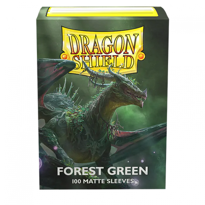 Dragon Shield 100 Matte Forest Green Standard