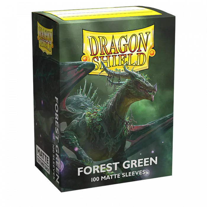 Dragon Shield 100 Matte Forest Green Standard