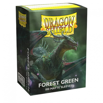 Dragon Shield 100 Matte Forest Green Standard