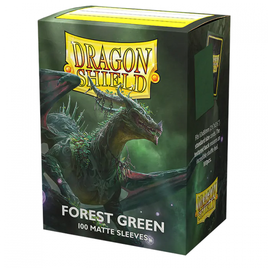 Dragon Shield 100 Matte Forest Green Standard