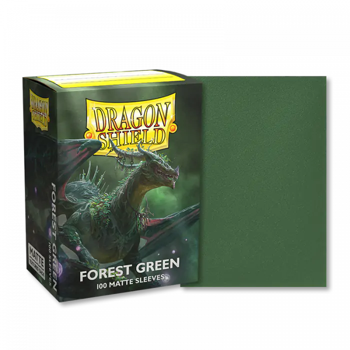 Dragon Shield 100 Matte Forest Green Standard