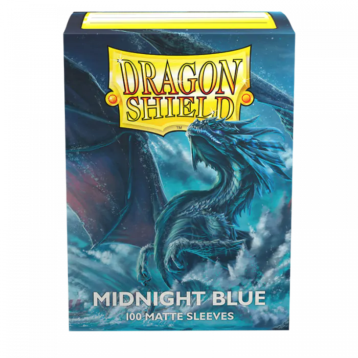 Dragon Shield 100 Matte Midnight Blue Standard