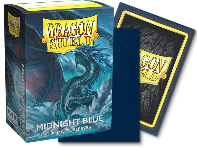 Dragon Shield 100 Matte Midnight Blue Standard