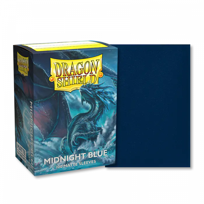 Dragon Shield 100 Matte Midnight Blue Standard