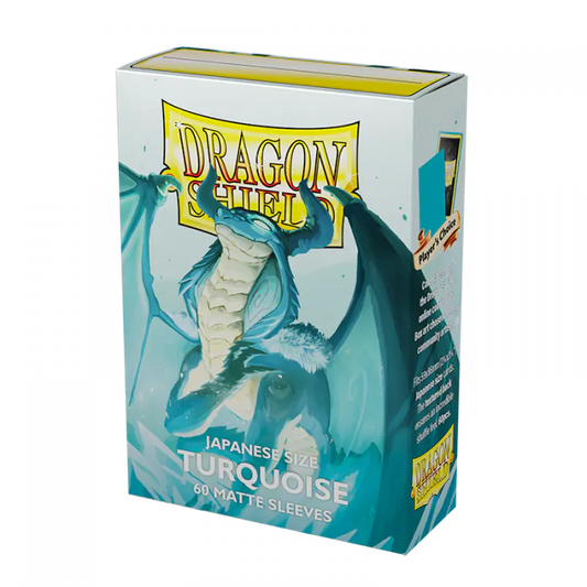 Dragon Shield 60 Japanese Matte Turquoise