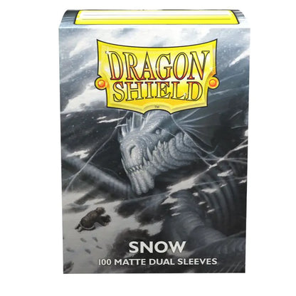 Dragon Shield 100 Dual Matte Snow Standard