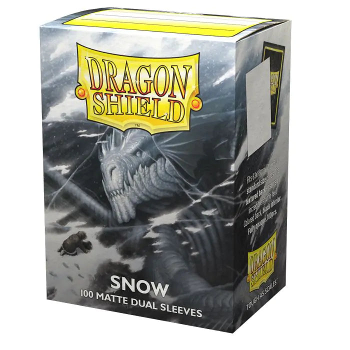 Dragon Shield 100 Dual Matte Snow Standard