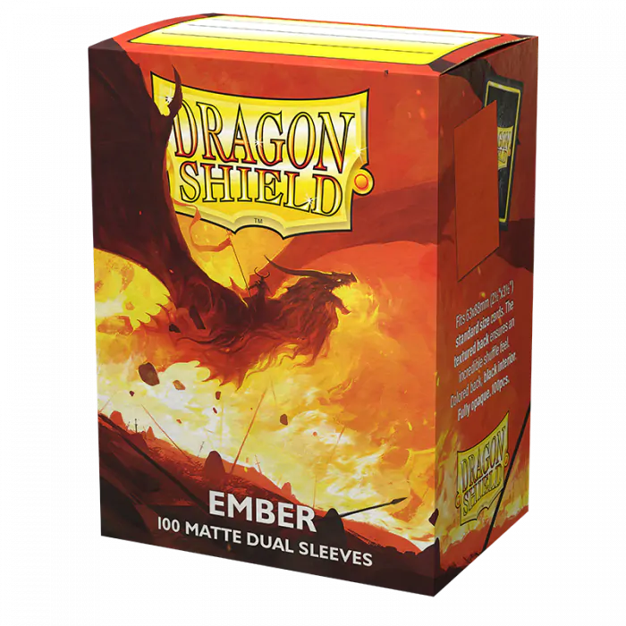 Dragon Shield 100 Dual Matte Ember Standard