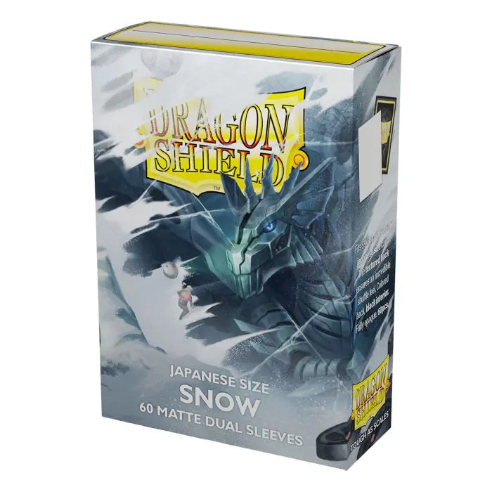 Dragon Shield 60 Japanese Dual Matte Snow