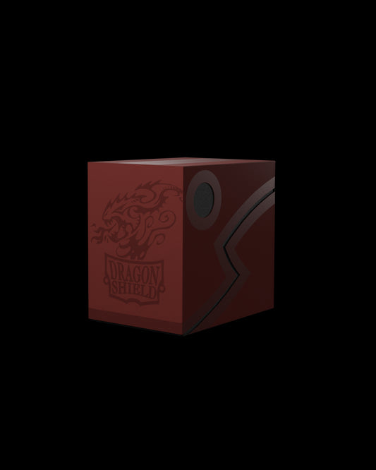 Dragon Shield Double Shell - Blood Red/Black