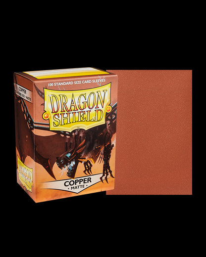 Dragon Shield 100 Matte Copper Standard