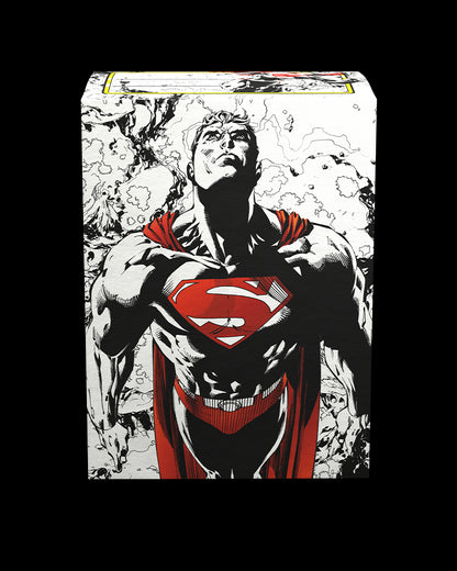 Dragon Shield 100 Art Superman Core (Red/White) Standard