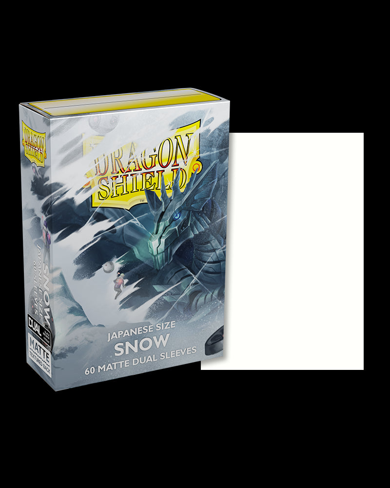 Dragon Shield 60 Japanese Dual Matte Snow