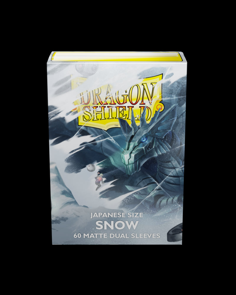 Dragon Shield 60 Japanese Dual Matte Snow