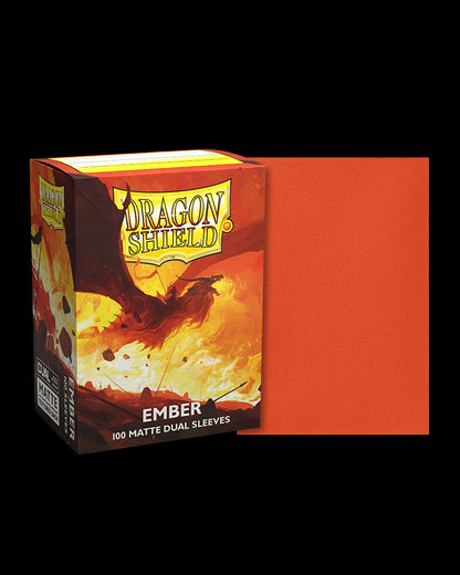 Dragon Shield 100 Dual Matte Ember Standard