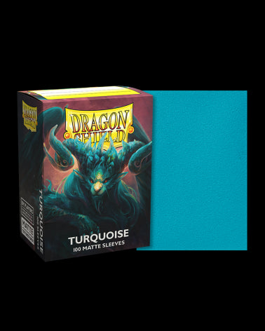 Dragon Shield 100 Matte Turquoise Standard