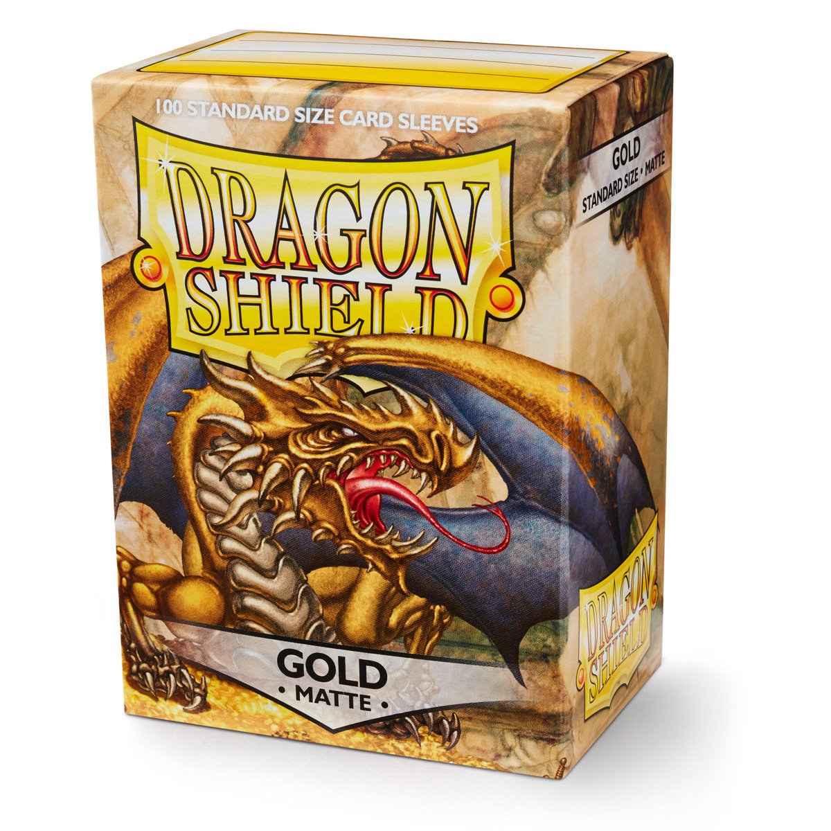 Dragon Shield 100 Matte Gold Standard