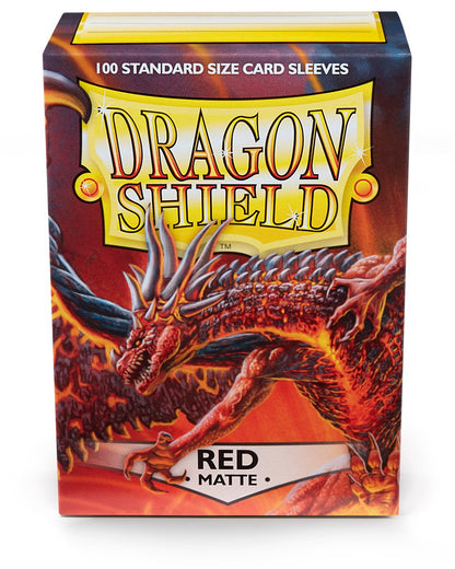 Dragon Shield 100 Matte Red Standard