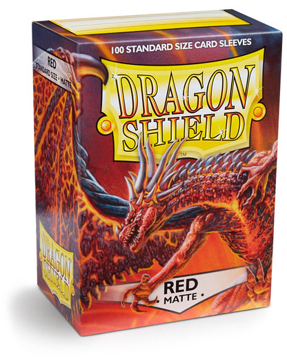 Dragon Shield 100 Matte Red Standard