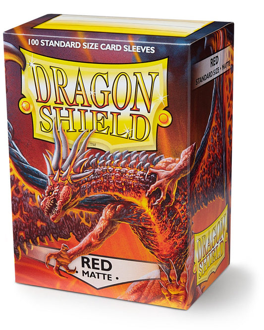 Dragon Shield 100 Matte Red Standard