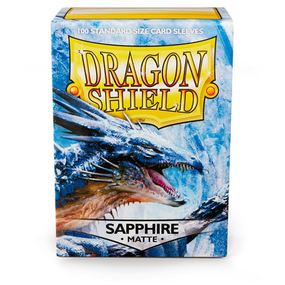 Dragon Shield 100 Matte Sapphire Standard