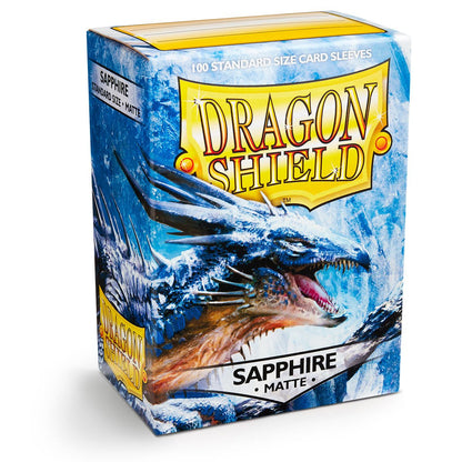 Dragon Shield 100 Matte Sapphire Standard