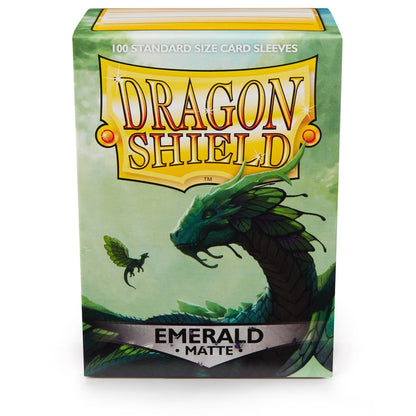 Dragon Shield 100 Matte Emerald Standard