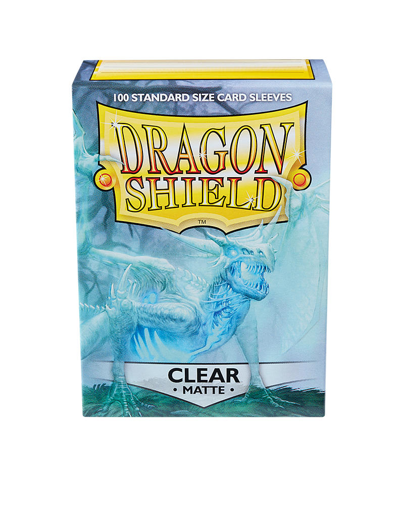 Dragon Shield 100 Matte Clear Standard