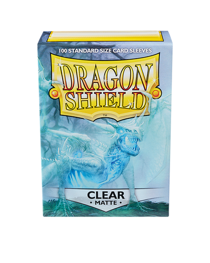 Dragon Shield 100 Matte Clear Standard