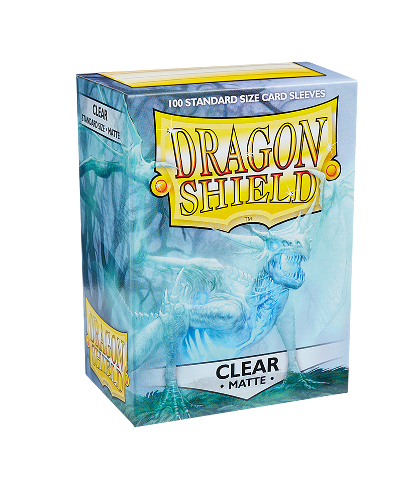 Dragon Shield 100 Matte Clear Standard