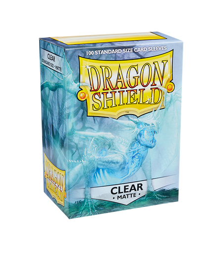 Dragon Shield 100 Matte Clear Standard