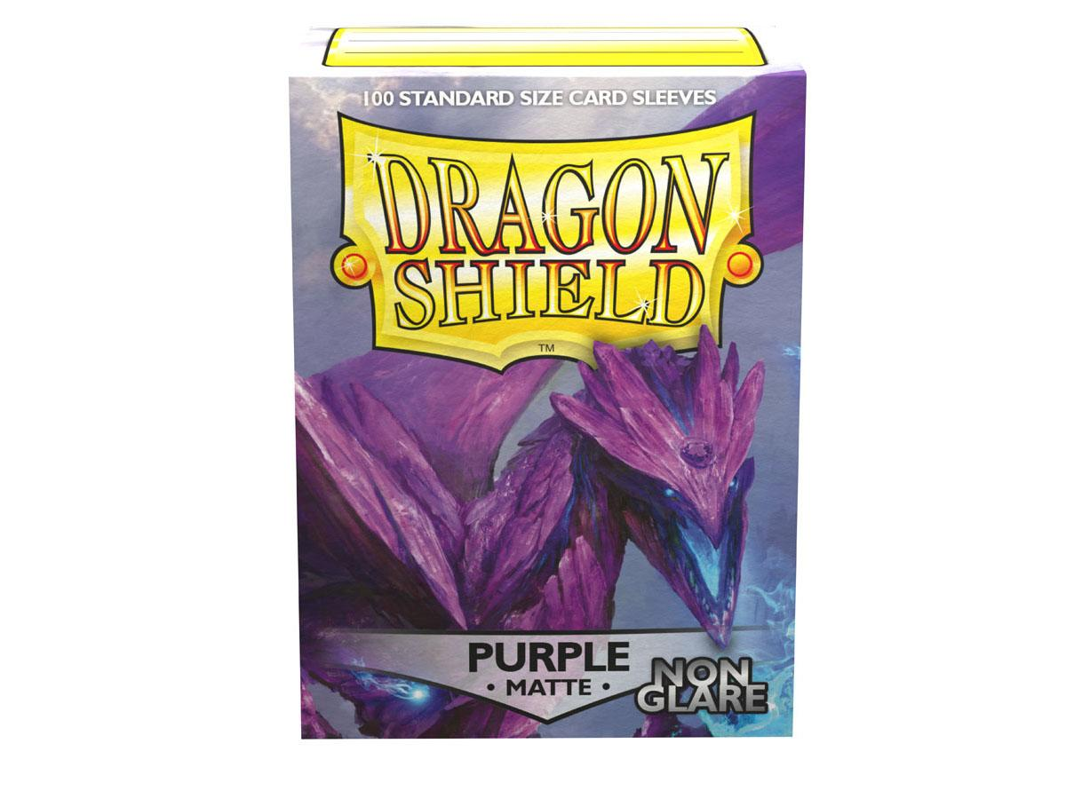 Dragon Shield 100 Matte Non-Glare Purple Standard