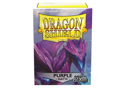 Dragon Shield 100 Matte Non-Glare Purple Standard