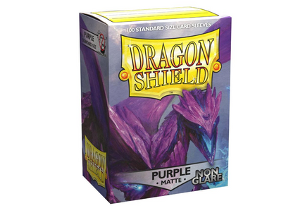 Dragon Shield 100 Matte Non-Glare Purple Standard