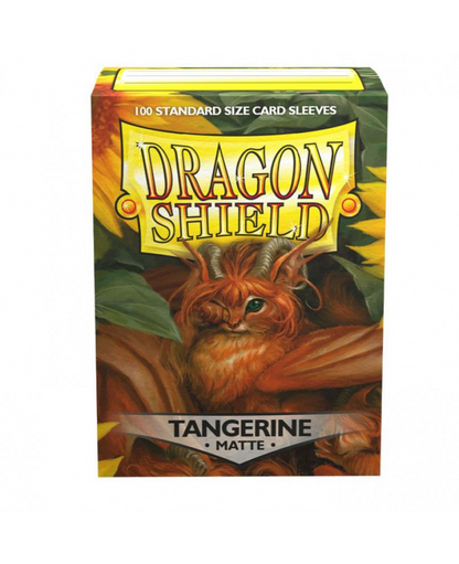 Dragon Shield 100 Matte Tangerine Standard