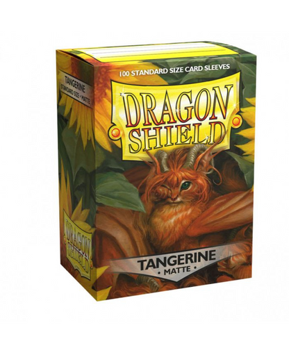 Dragon Shield 100 Matte Tangerine Standard