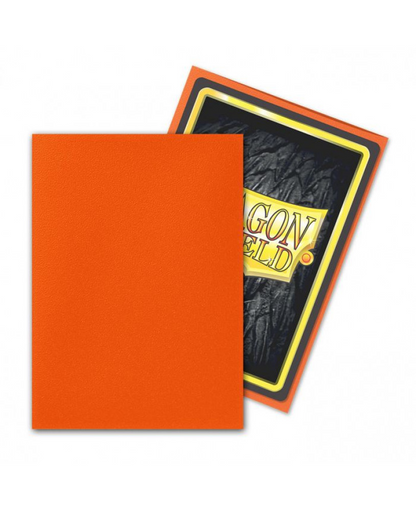 Dragon Shield 100 Matte Tangerine Standard