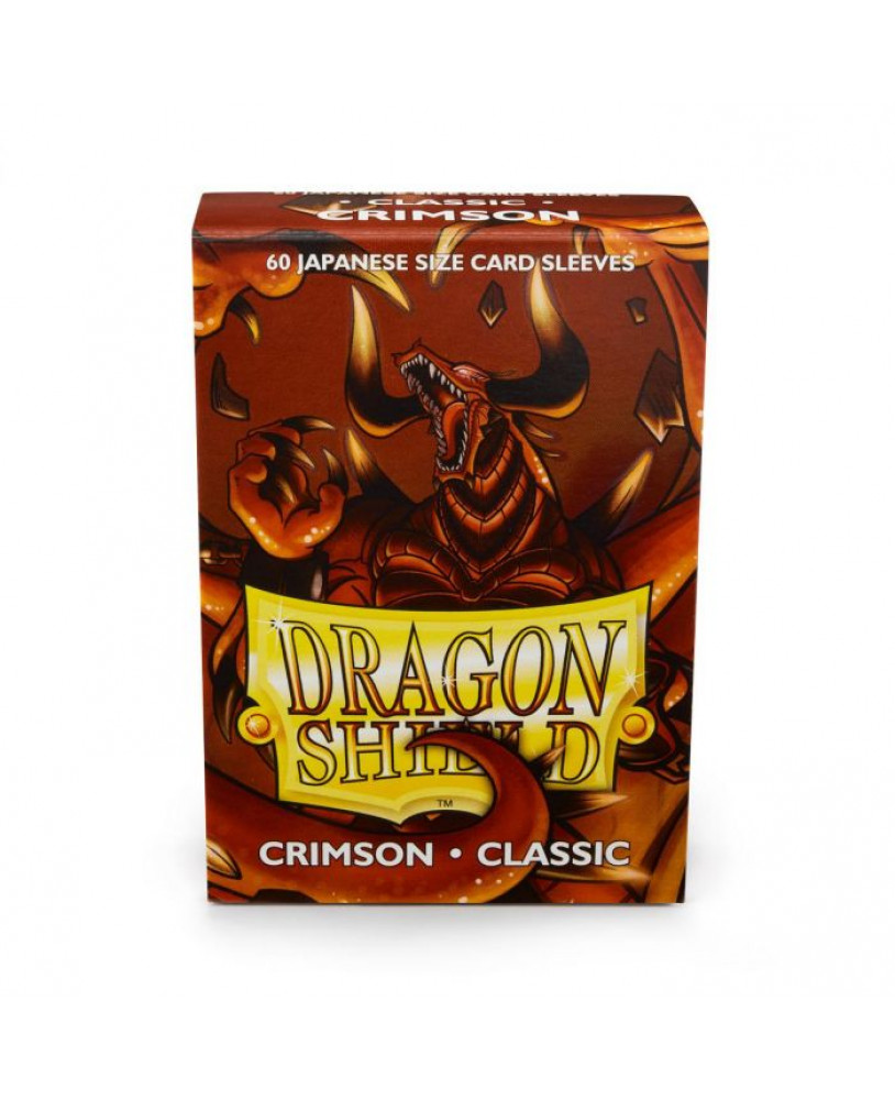 Dragon Shield 60 Japanese Classic Crimson