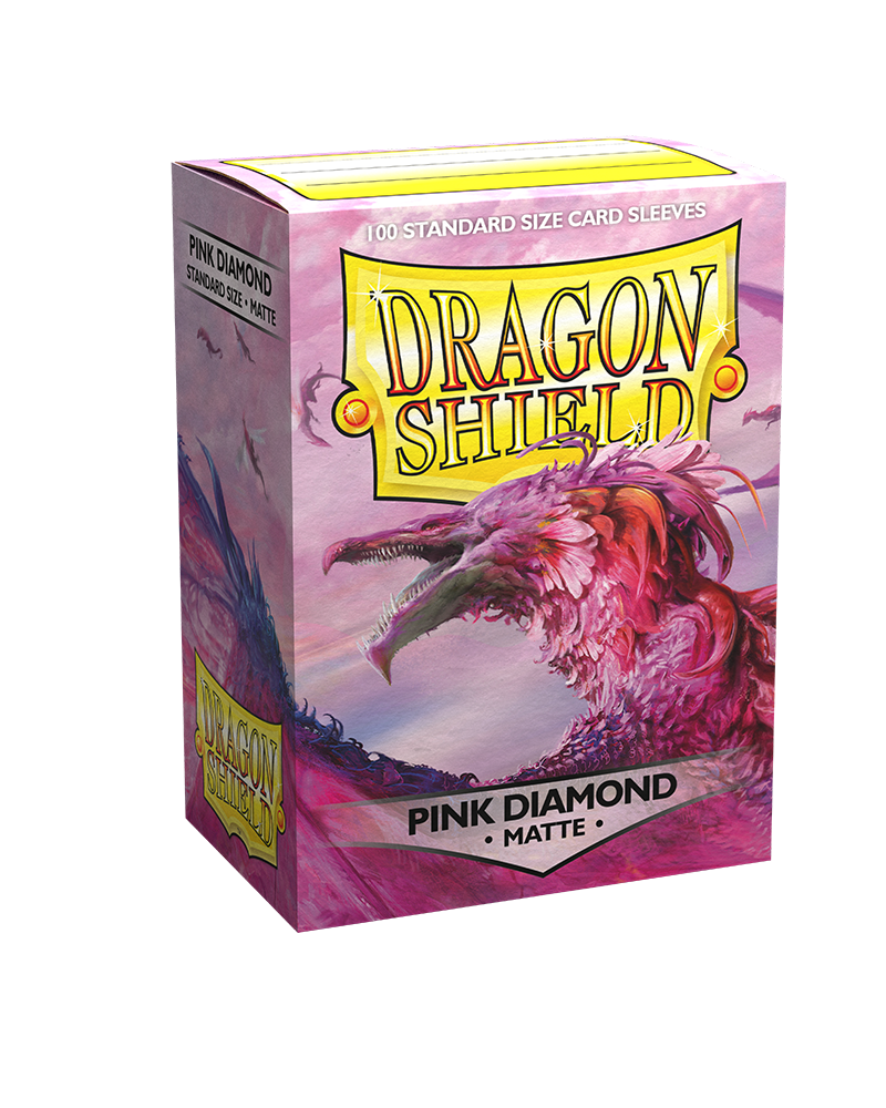 Dragon Shield 100 Matte Pink Diamond Standard