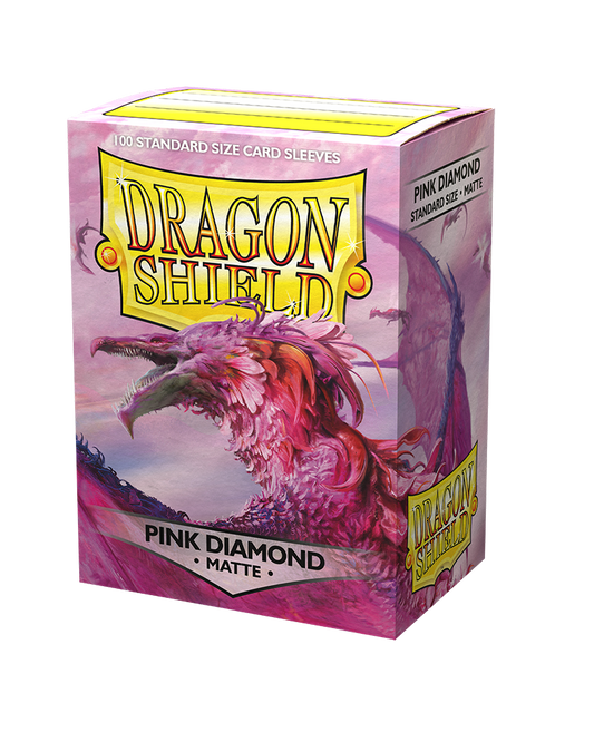 Dragon Shield 100 Matte Pink Diamond Standard