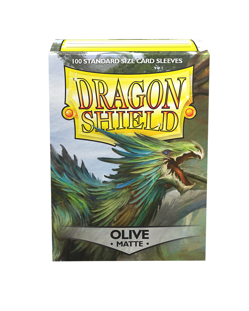 Dragon Shield 100 Matte Olive Standard