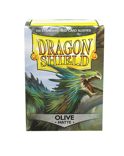 Dragon Shield 100 Matte Olive Standard