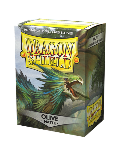 Dragon Shield 100 Matte Olive Standard